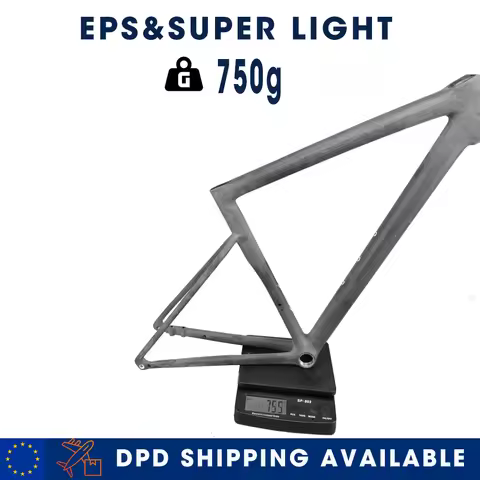 2024 T1000 Full Carbon Road Bike Bicycle Frame With Handlebar Disc Brake Frame Super Light