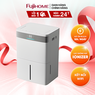 Máy Hút Ẩm Dân Dụng Fujihome DH30NW 30L/ngày – Kết Nối WiFi - Điều khiển Qua APP - Lọc Không Khí