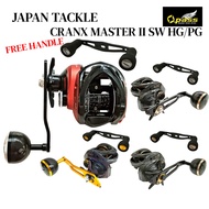 OPASS CRANX MASTER II SW HG / PG OVERHEAD REEL WITH EXTRA HANDLE