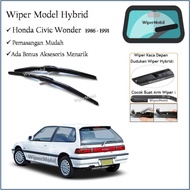 Wiper Hybrid Honda Civic Wonder 1986 1987 1988 1989 1990 1991