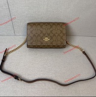 coach蔻馳三用單肩包 斜挎包 信封方包 CP033CP034信封包。。尺寸：長22cm 寬5cm高13.5cm