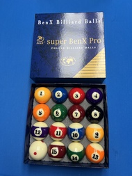 ชุดบิลเลียดพูล 16 ลูก เกรด 3A เส้นผ่านศูนย์กลาง 57.2 มม. เรซินสูง มันวาว ทนทาน ทนต่อการกระแทก  ชุดลู