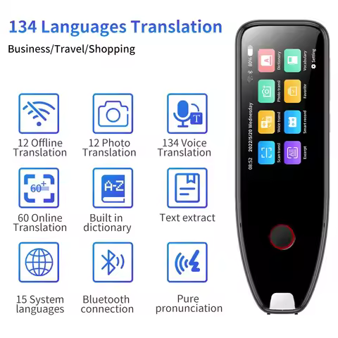 MD06 Offline Translation Pen Teacher Student Dictionary English Intelligent Scanning Point Reading 1