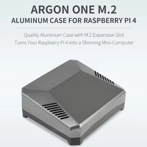 Raspberry Pi4 Argon One M.2 SSD Aluminum Case With M.2 SSD Expansion Slot Option