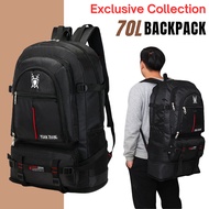 70L Travel Backpack Hiking Bagpack Camping Outdoor Backpack Outdoor Sport Backpack Waterproof Large 