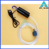 FULL SET🔥STRONG🔥Portable Mini USB Aquarium Fish Tank Oxygen Air Pump Mute betta ikan