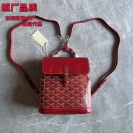 Original Goyard Goyard Alpin mini Backpack Flap mini Portable One-Shoulder Messenger Bag Backpack Fe