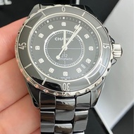 保證專櫃真品‼️新款錶扣 附購買證明、保固‼️95成新 12鑽 38mm Chanel 香奈兒 J12 陶瓷錶 白色 黑色