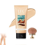 Legs Makeup Waterproof with Brush No Transfer Body Concealer Coverage for Vein Scar Tattoo for All S