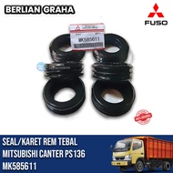 THICK BRAKE RUBBER SEAL MITSUBISHI CANTER PS136 HDX 1 set of 5 pcs Original Mitsubishi Fuso Genuine 