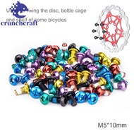 CRUNCHCRAFT​ Torx Bolts Stainless Steel Colorful Brake Accessories Cycling Accessory Part Tool T25 T