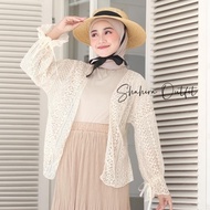 Aghnia Lace Outer Cardan Korean Bohemian Kardan Import