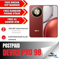 Redone Device Pro 98 Plan Free Honor X9d & Exclusive RM388 Vip Number & Random Phone Strap
