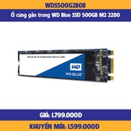Wd Blue 500GB M.2 2280 SSD (WDS500G2B0B )-genuine product