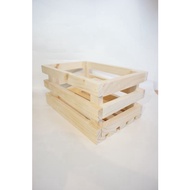 Multipurpose Wooden Crate Storage Box Storage Box Organizer