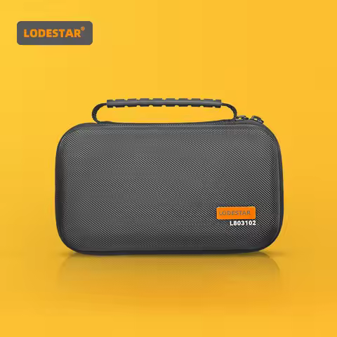 LODESTAR Hard EVA Storage Bag Waterproof Shockproof Carry Cover Mesh Pocket Case For Fluke F15B MAX 