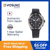 SEIKO Prospex Solar SSC707P Leather Black Wrist Watch For Men from YOSUKI JAPAN