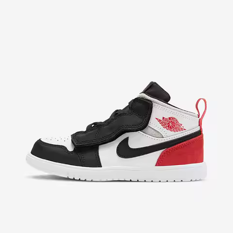 Nike genuine JORDAN 1 MID ALT (PS) AJ1 children's sports board shoes AR6352-100
