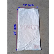 USED RECYCLE SUGAR BAG 25KG (34" x 17") / BAG Guni