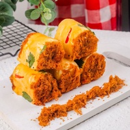 roti abon floss roll bread
