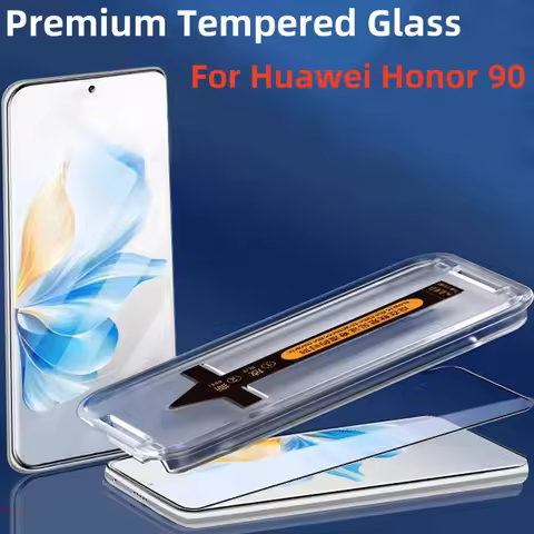 Premium Tempered Glass For Huawei Honor 90/200 Pro/Magic6 Pro/Honor X9c X9b X9a Dust Free Screen Pro