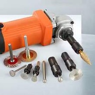 6mm & 3mm Electric Angle Grinder Adapter - Heavy-Duty Metal Spindle Converter, No External Power Req