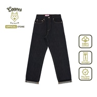 [NEW] Men's Jeans "Green Cast" Slub 20 Oz - raw selvedge denim, straight, blue - Copper Denim