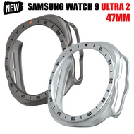Protective Case for Samsung Galaxy Watch 9 Ultra2 47mm Hard PC Bumper Hollow Cover for Galaxy Watch 