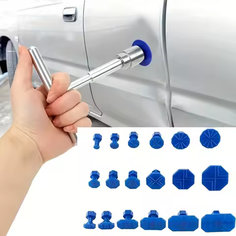 Dent Repair Puller Kit, Universal T Bar Repair Paintless Dent Repair Puller, Dent Removal Kit