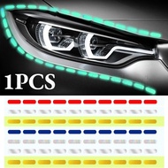 [ Featured ] Luminous Stickers Reflective Rim Tape / Auto Motorcycle Decoration Sticker / DIY Dashed Line Reflective Strip / Car Wheel Tire Stickers / Night Safty Warning Decal