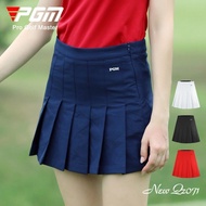 Pgm Golf Women's Skirt Summer Shorts Skirt Skirt Anti-glare Short Skirt Tennis Clothing