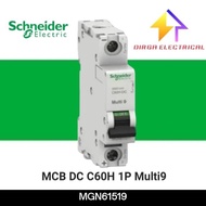 Mcb Schneider Dc C60H Mgn61519 63A 1P C60H Dc C63 1Phase Schneider Original