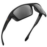 Huzzah Polarized Sport Sunglasses for Men and Women, Ideal for Driving Fishing Cycling and Running,U