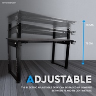 ส่งฟรี AMO DESIGN รุ่น Pro Series โต๊ะปรับระดับไฟฟ้า 2 มอเตอร์ Electric Desk ทรงพลังมอเตอร์คู่ ราคา