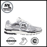 P-6000 Running Sport Shoes Metallic Silver Sail