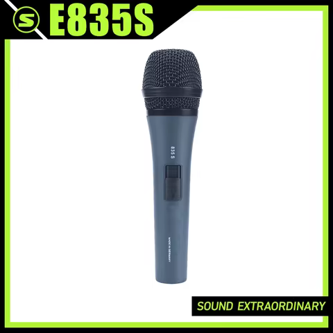 E835S E835 Professional Dynamic Vocal Wired Handheld Microphone for Live Streaming Karaoke Stage Per