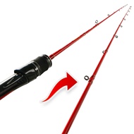 5.6 - 6.6 feet PE 0.8-1.5 light jigging rod 30-80g Fishing rod for Sea Fishing Slow jigging rod Cast