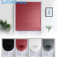 ILADA Dinning Window Shades Cordless Window Blinds Pleated Fabric Shades for Privacy Light Filtering Blinds for Bedrooms Bathroom