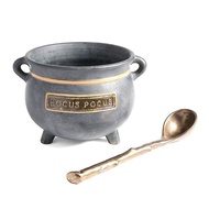 [IHN Store] ExclusiveHalloween Decoration Witch Cauldron Resin Bowl Candy Bucket Halloween Indoor Ou