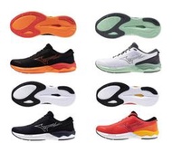 【時代體育】MIZUNO 美津濃 Wave Revolt 3 慢跑鞋 J1GC248101黑桔/104白綠/502紅黃白