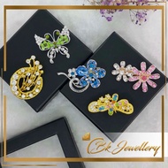 BK Kerongsang Korea Brooch Bahu Kerongsang Kiri Kanan Pin Bahu Pin Tudung Hijab Muslimah (K230) K987