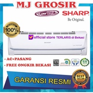 AC SHARP AH-A 05 UDL 0.5 PK 1/2 PK + PASANG R32 JETSREAM LOW WATT