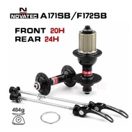 Hub Freehub Novatec Roadbike 20 24 Hole 4 Bearing A171SB F172SB Front Rear