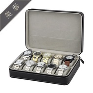 Box Leather Box Watch Display Box Box Watch Display Storage Box Watch pu Watch Bag Zipper Watch 10 G