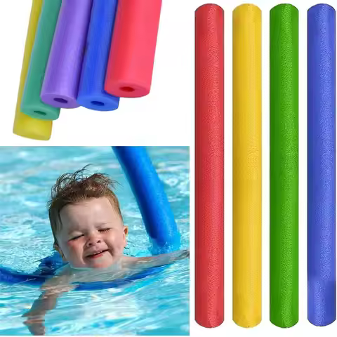 New Multicolor Swimming Pool Foam Noodle Float Aid Swim Noodles Ring Buoyancy Stick for Swim Aid Tra