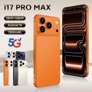 2025 New i17 Promax Dual SIM Android Smartphone 16GB+1TB 7.3-inch Global Edition Smartphone