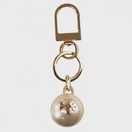 TORY BURCH 造型鑰匙圈-珍珠