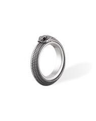 Ouroboros Spin Ring 925 Sterling Silver Anxiety Rings Hognose Snake Spinner Ring Fidget Stress Relie