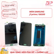 Screen used for samsung j7 prime, G6100 - Comes with a Gift Set of Glue + Screws + Tempered Glass