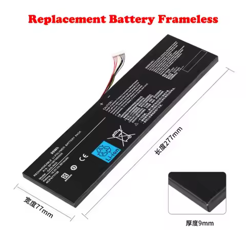 Laptop Battery For Gigabyte For AERO 16 (For Intel 12th Gen) For AERO 16 YE5 XE5 KE5 For AERO 16 YE4
